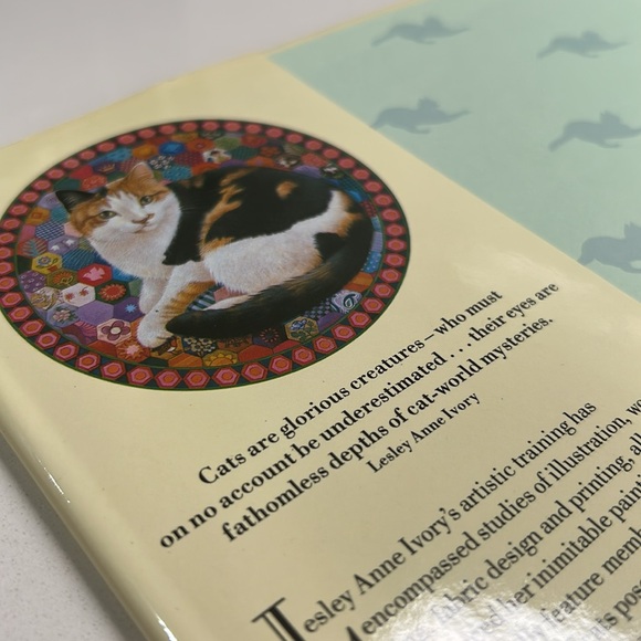 Vintage 1989 Glorious Cats The Paintings By Lesley Anne Ivory Hardcover Book - Picture 4 of 16